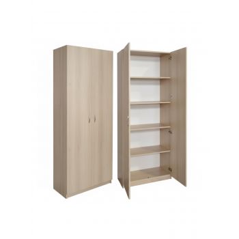 Closed 2-Door Bookcase, 380 mm Depth, 0631
