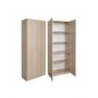 Closed 2-Door Bookcase, 380 mm Depth, 0631