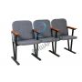 Armchair for the assembly hall, soft 3-seater fabric (0280)