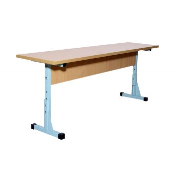 Лава 2-місна без спинки з пластиковим покриттям №4-6 (24028Пл)