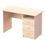 Writing table with drawers on the right (4102)
