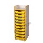 Wall "Organizer" for trays, element № 2 with a set of trays № 1 (29267 + 22267 № 1)