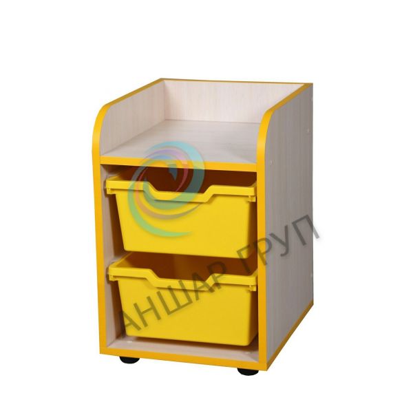 Wall "Organizer" for trays, element № 4 with a set of trays (29269 + 22269)