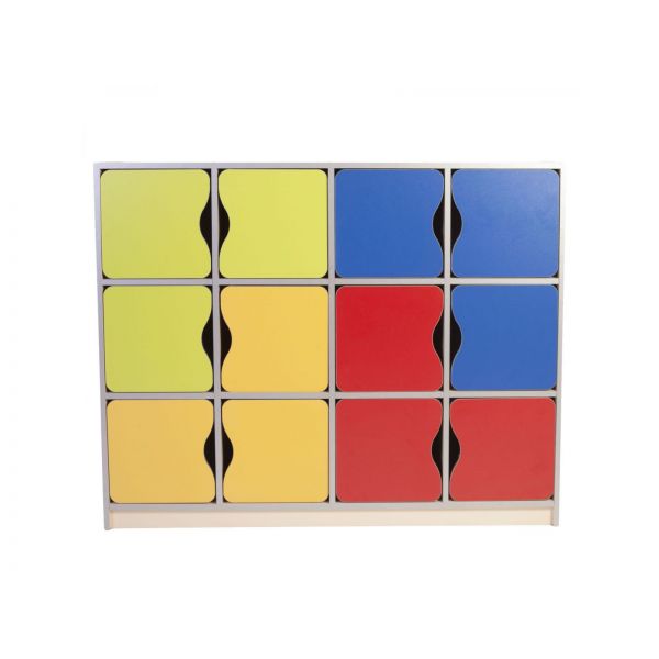 Closed children's cabinet "Mosaic" (28497)