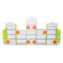 Children's wall of 7 elements with MDF overlays (4639)