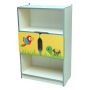 Children's wall "Animals" № 4 semi-closed with 2 small doors (5014)