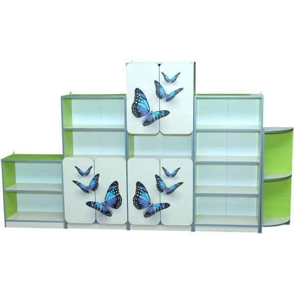 Children's wall of 5 elements with photo printing (4634M)