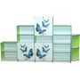 Children's wall of 5 elements with photo printing (4634M)