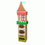 Children's wall "High lock" element № 7 (5207)
