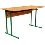 2-seater table with shelf № 6 (0148)