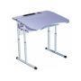 Student's table 1-seater anti-scoliosis with a platform adjustable in height with a shelf № 4-6 (90146)