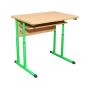 1-seater table with shelf № 4-6 (0163)