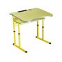 Student's table 1-seater anti-scoliosis with a platform adjustable in height with a shelf № 4-6 (90136Zhs)