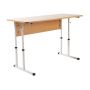 2-seater table without shelf № 4-6 (90158)