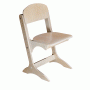 Children's plywood chair "Antoshka" lacquered № 1-3 (0296)