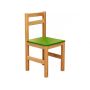 Chair made of natural wood growth group № 2 (23164)