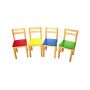 Chair made of natural wood growth group № 2 (23164)