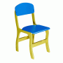 Children's plywood chair "Fantasy" painted № 3 (0289)