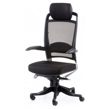 Крісло Special4You FULKRUM BLACK FABRIC, BLACK MESH (E0611)