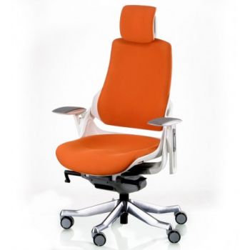 Крісло Special4You WAU MANDARIN FABRIC WHITE (E5326)