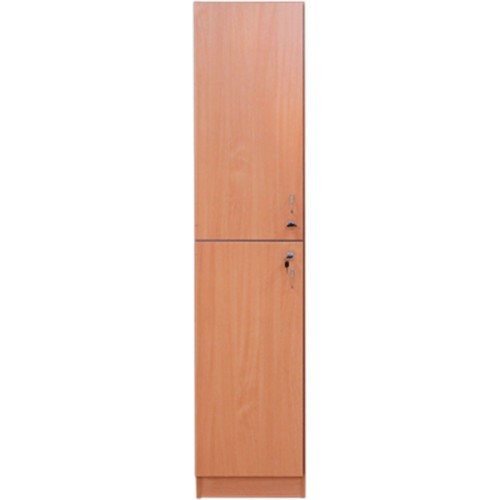 Double locker section with locks