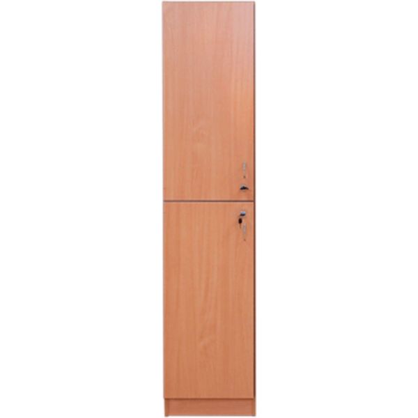 Double locker section with locks