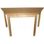Children's trapezoidal table made of natural wood (81114)