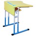 Anti-scoliosis table, single, height-adjustable