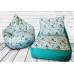 TIA-SPORT Lounger + Pear bean bag set