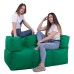 TIA-SPORT Harvard bean bag sofa, 120-60-60 cm