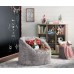 TIA-SPORT Milan Faux-Fur Bean Bag Chair