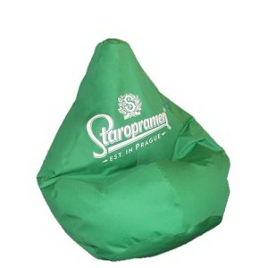 TIA-SPORT branded bean bag chair, size S, 90×60 cm