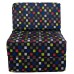 TIA-SPORT Print Foam folding chair-bed, 180×70 cm