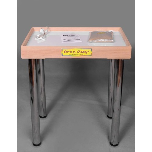 TIA-SPORT illuminated sand table, 70-50 cm, h-81 cm, for schools