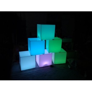 LED Світильник Куб 16 кольорів + режими TIA-SPORT