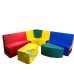 TIA-SPORT soft modular corner set for children