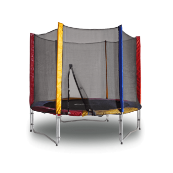 Батут с защитной сеткой 244см, 61007-8