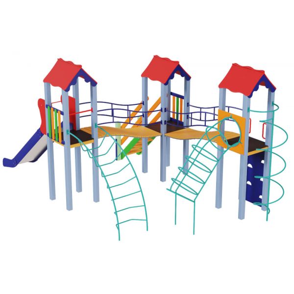 Детский комплекс Три мушкетера 1,5 м, 11264-8