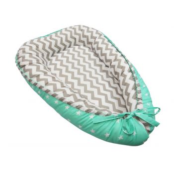 Кокон для новорожденных зигзаги-звезды, 49034-8