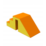 Горка для сухого бассейна мини, 40037-8