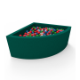 Сухой бассейн с шариками Lucky Угловой, 40028-8