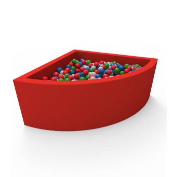 Сухой бассейн с шариками Lucky Угловой, 40029-8