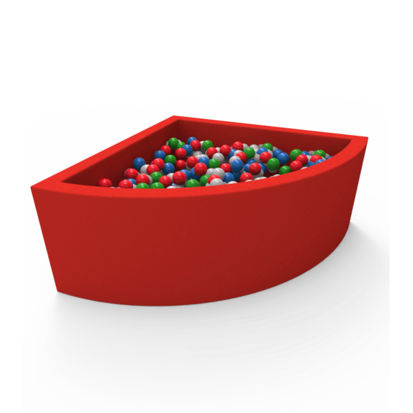 Сухой бассейн с шариками Lucky Угловой, 40029-8