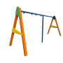 Качеля Geoviola wood база
