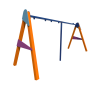 Качеля Geoviola wood база