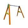 Качеля Geom Double wood база