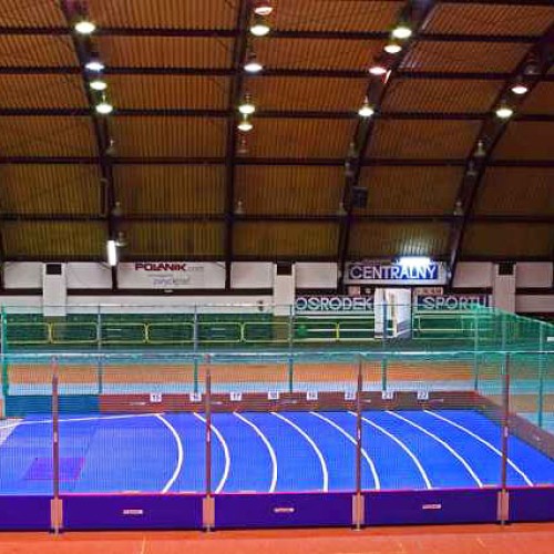 Safety fence for indoor shot put Polanik BO-308/3