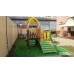Игровой комплекс красно-зелено-желтый 