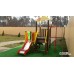 Игровой комплекс красно-зелено-желтый 