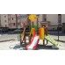 Игровой комплекс красно-зелено-желтый 